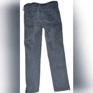 Calvin Klein Jeans Size 10 Ankle Skinny Gray/Black